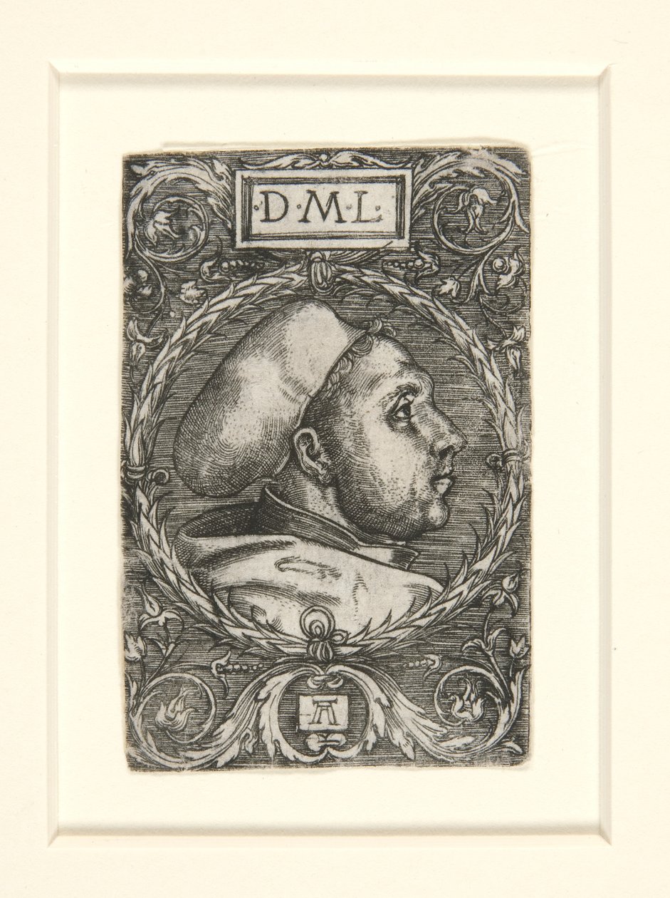 Marcin Luter, 1521 autorstwa Albrecht Altdorfer