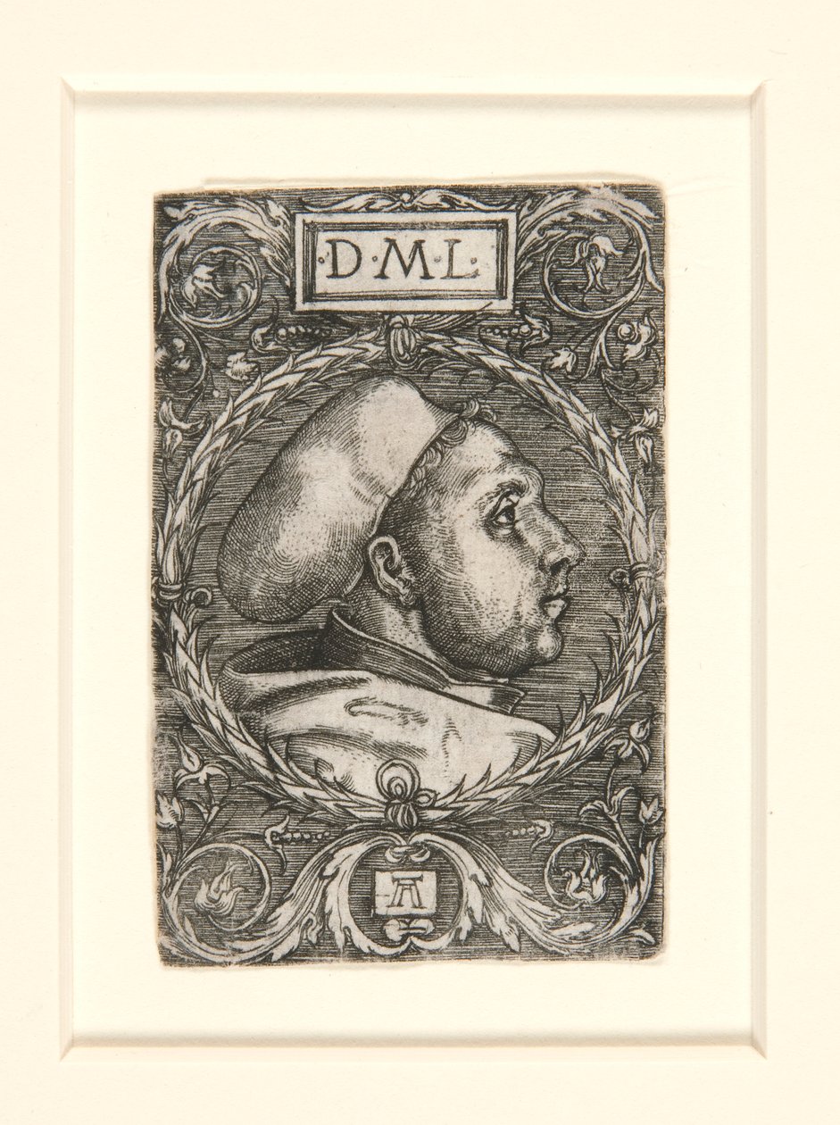 Marcin Luter w czapce doktorskiej autorstwa Albrecht Altdorfer