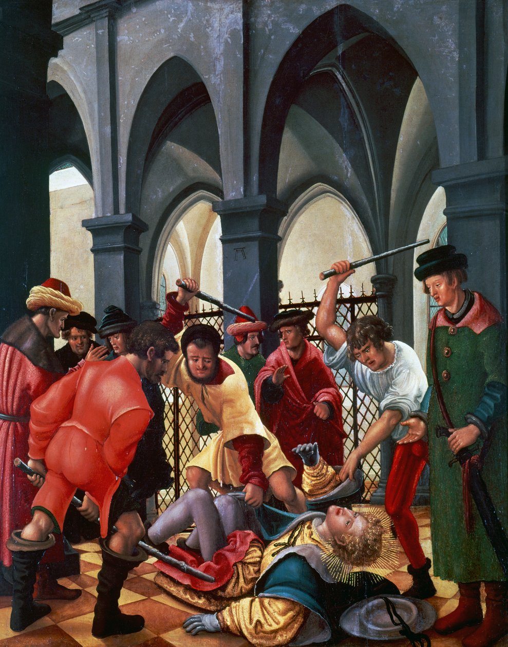Męczeństwo św. Floriana autorstwa Albrecht Altdorfer