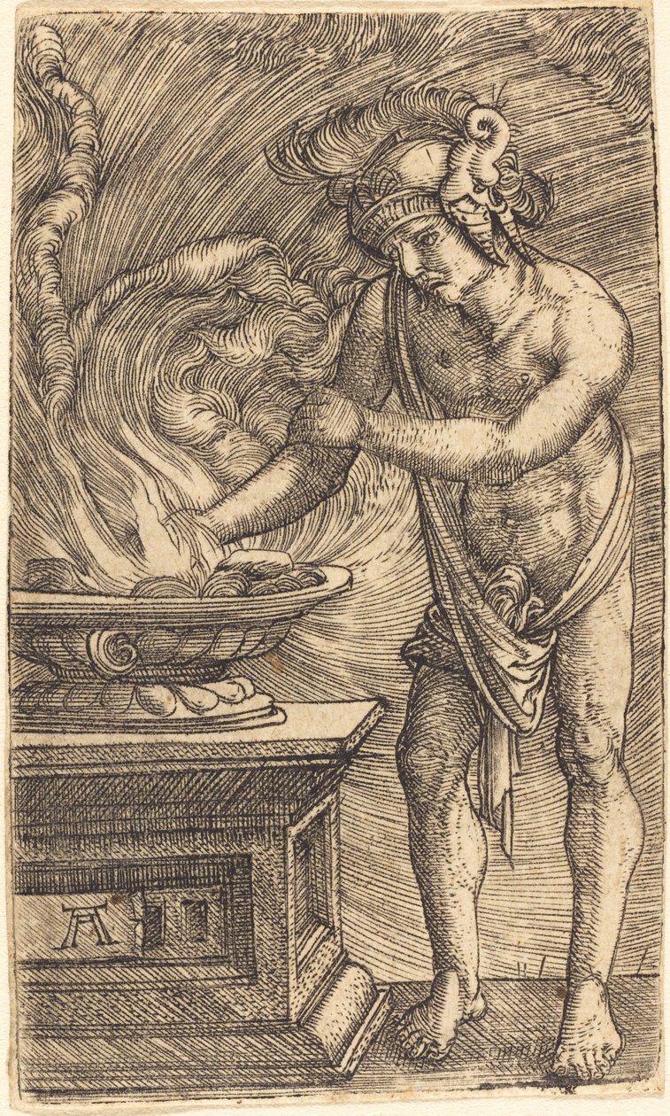 Mucius Scaevola autorstwa Albrecht Altdorfer