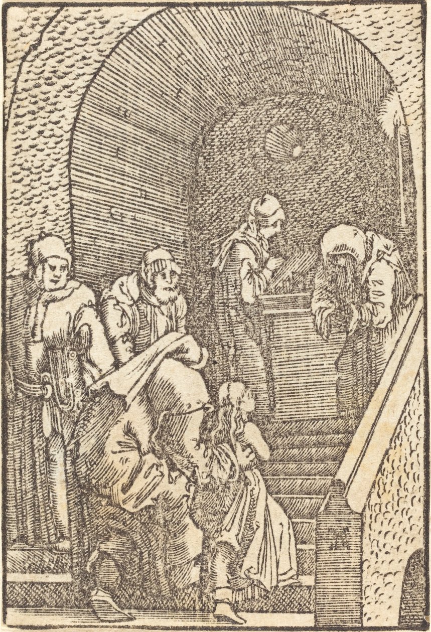 Prezentacja Dziewicy autorstwa Albrecht Altdorfer