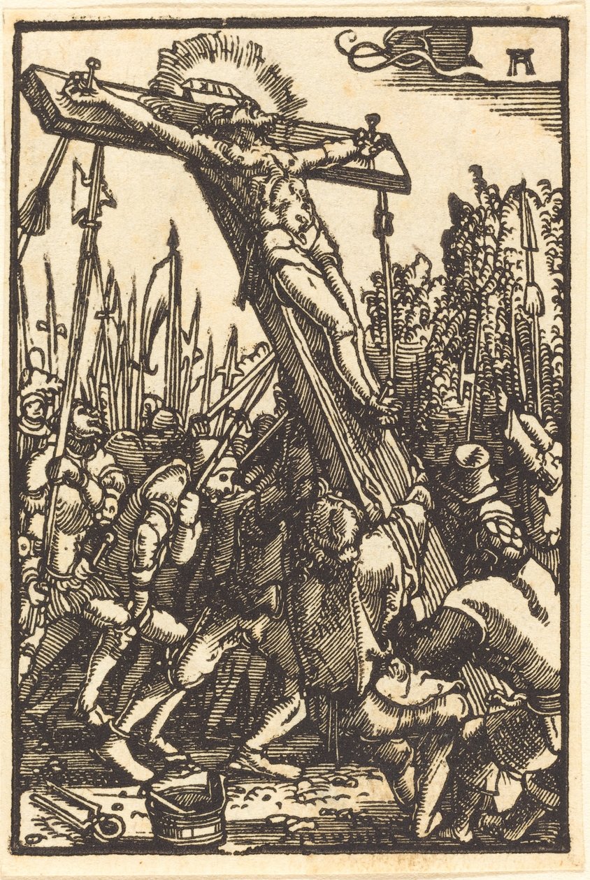 Podniesienie Krzyża autorstwa Albrecht Altdorfer