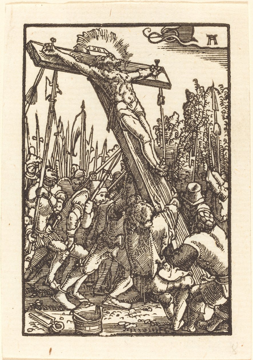 Podniesienie Krzyża autorstwa Albrecht Altdorfer