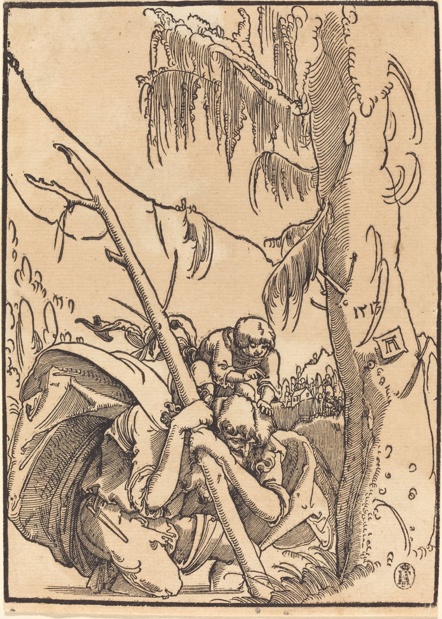 Święty Krzysztof autorstwa Albrecht Altdorfer