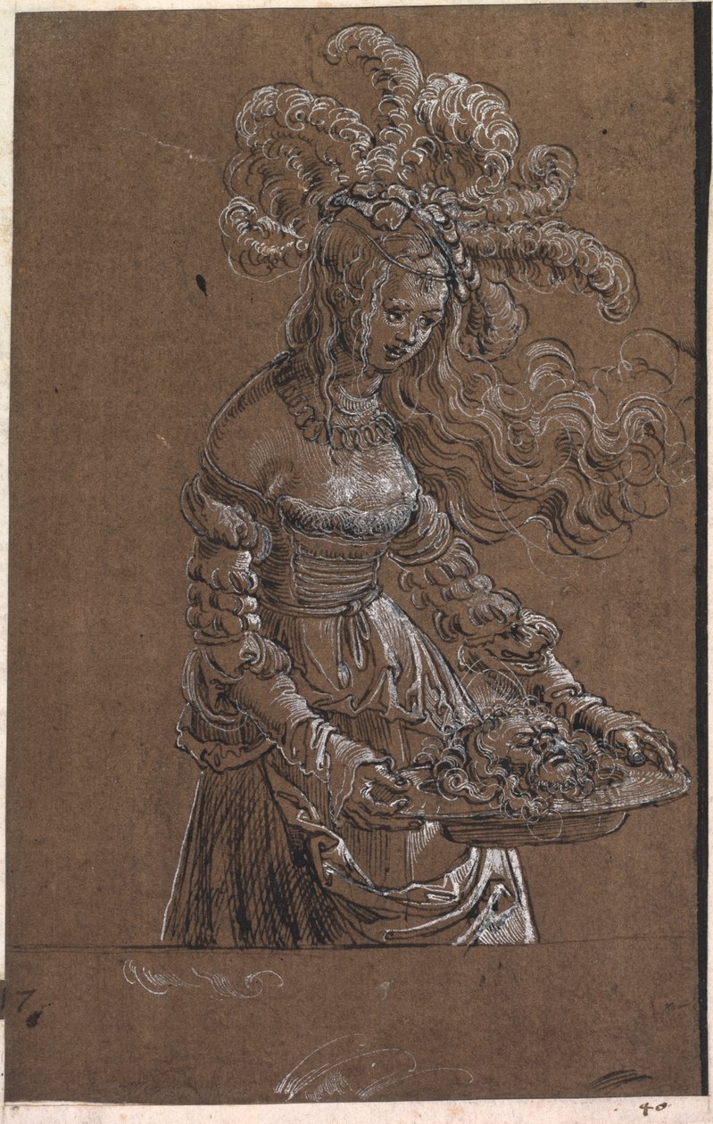 Salome z Głową św. Jana Chrzciciela autorstwa Albrecht Altdorfer