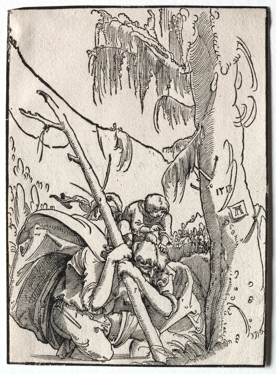 Św. Krzysztof autorstwa Albrecht Altdorfer