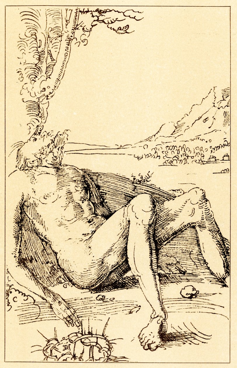 Studium lamentacji autorstwa Albrecht Altdorfer