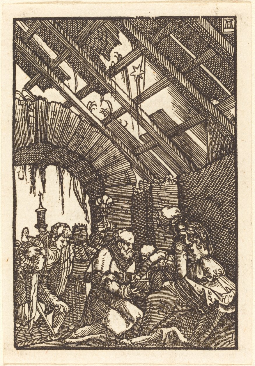 Pokłon Trzech Króli autorstwa Albrecht Altdorfer