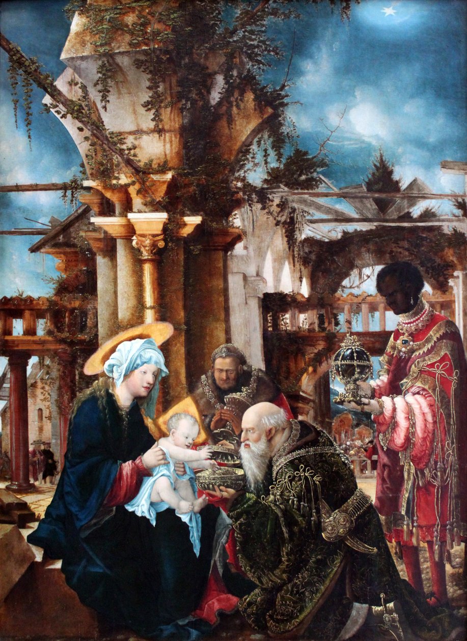 Adoracja Trzech Króli autorstwa Albrecht Altdorfer