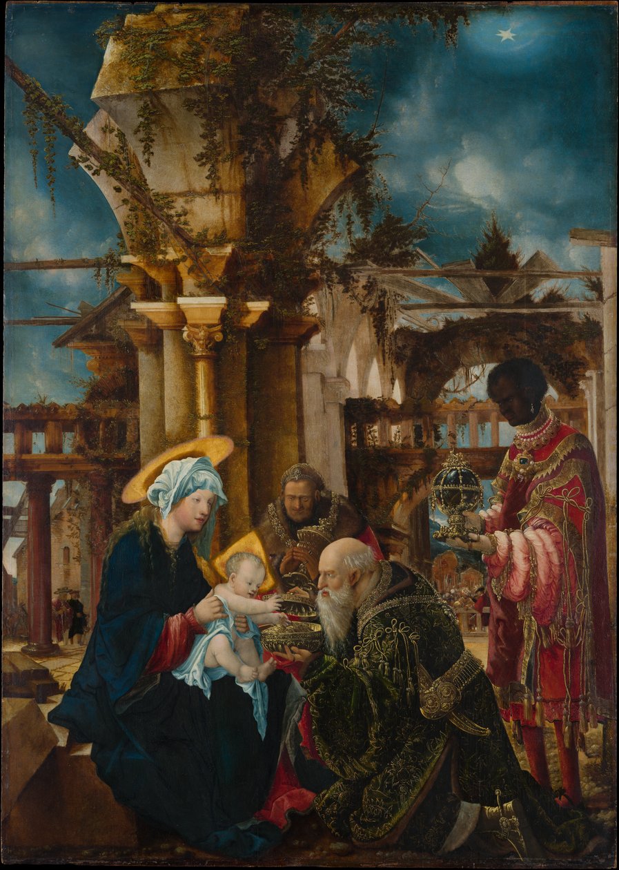 Pokłon Trzech Króli autorstwa Albrecht Altdorfer