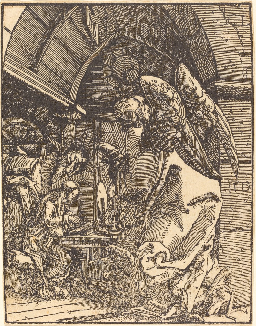 Zwiastowanie autorstwa Albrecht Altdorfer