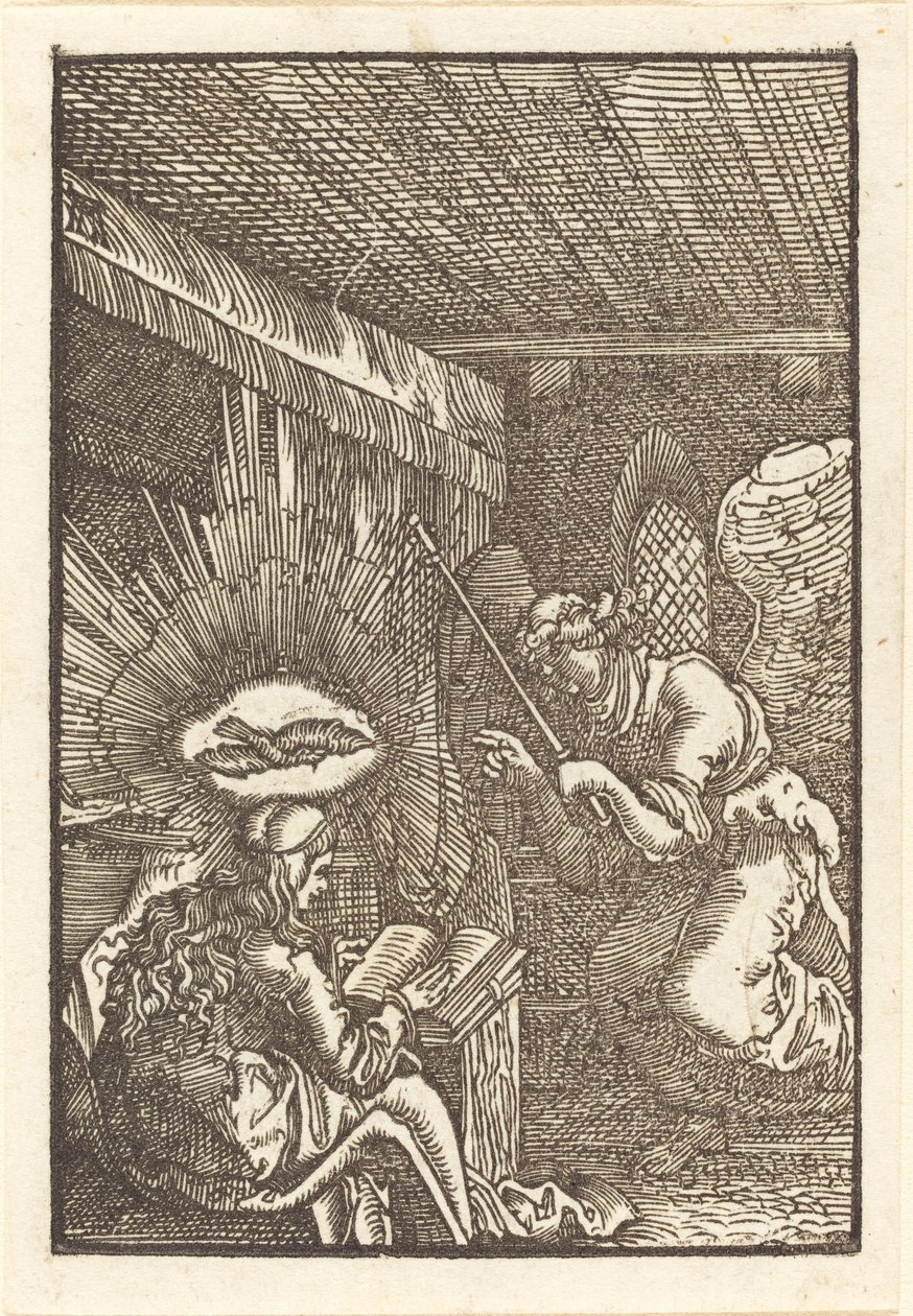 Zwiastowanie autorstwa Albrecht Altdorfer