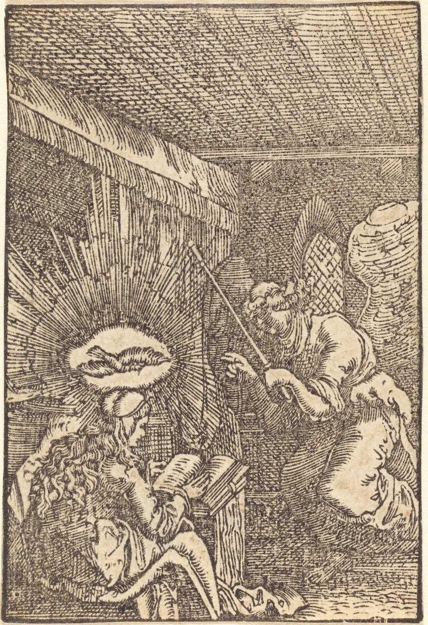 Zwiastowanie autorstwa Albrecht Altdorfer