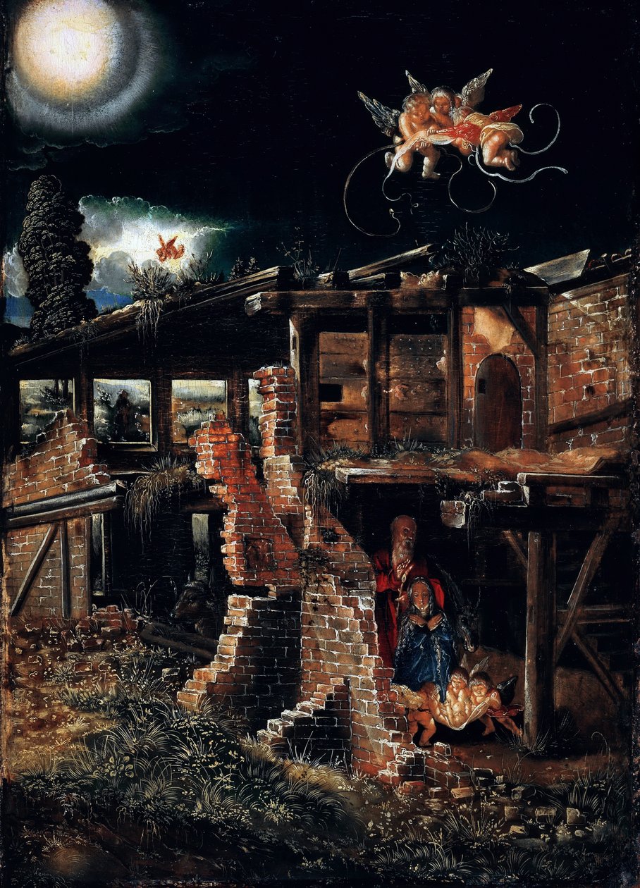 Narodziny Chrystusa autorstwa Albrecht Altdorfer
