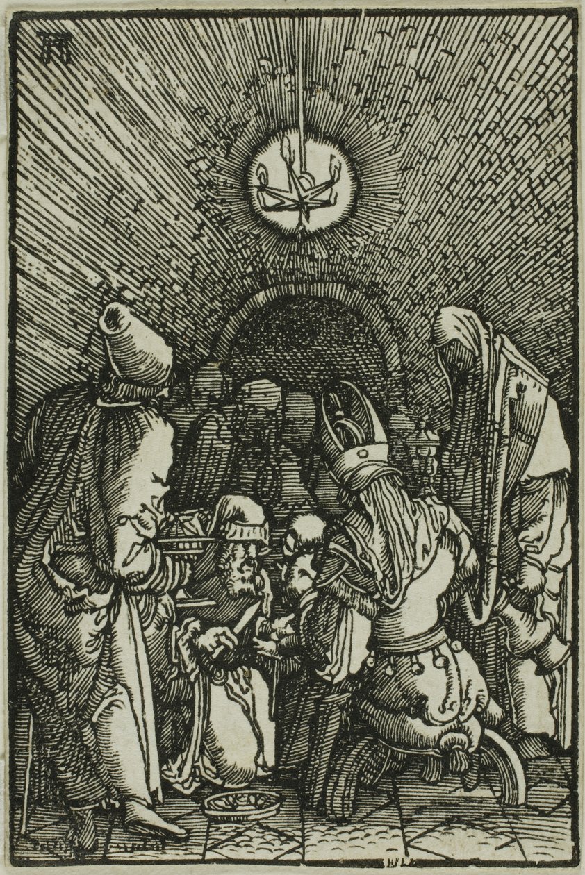 Obrzezanie, z „Upadku i odkupienia człowieka” autorstwa Albrecht Altdorfer