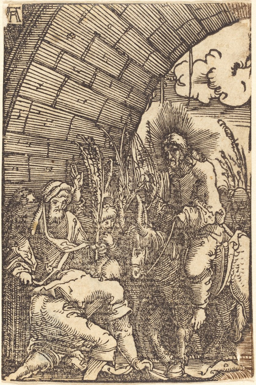 Wjazd do Jerozolimy autorstwa Albrecht Altdorfer