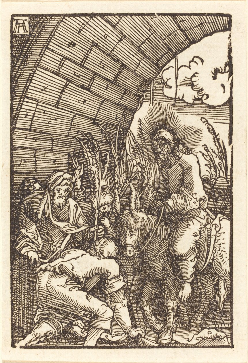 Wjazd do Jerozolimy autorstwa Albrecht Altdorfer