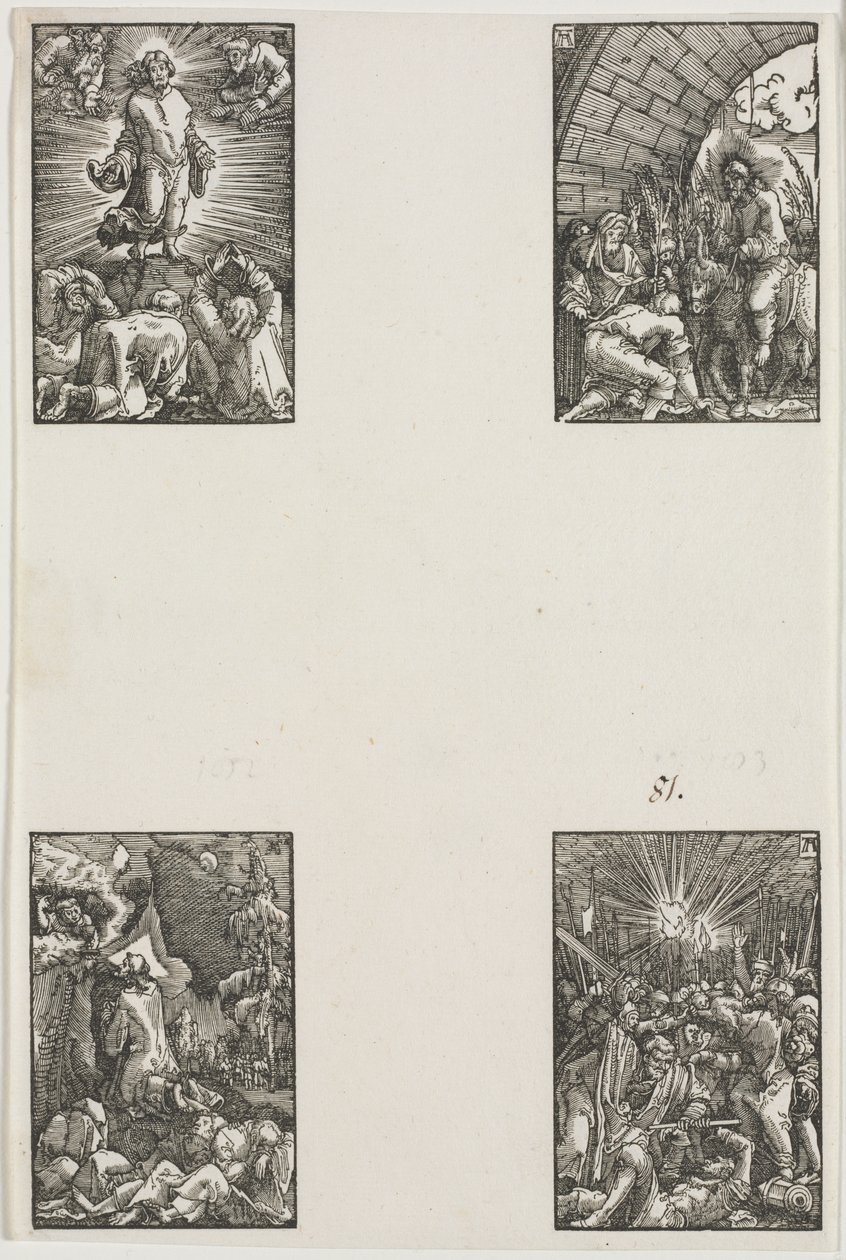 Upadek i odkupienie człowieka autorstwa Albrecht Altdorfer