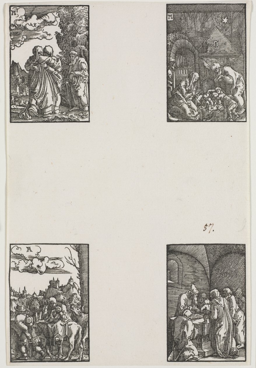 Upadek i odkupienie człowieka autorstwa Albrecht Altdorfer