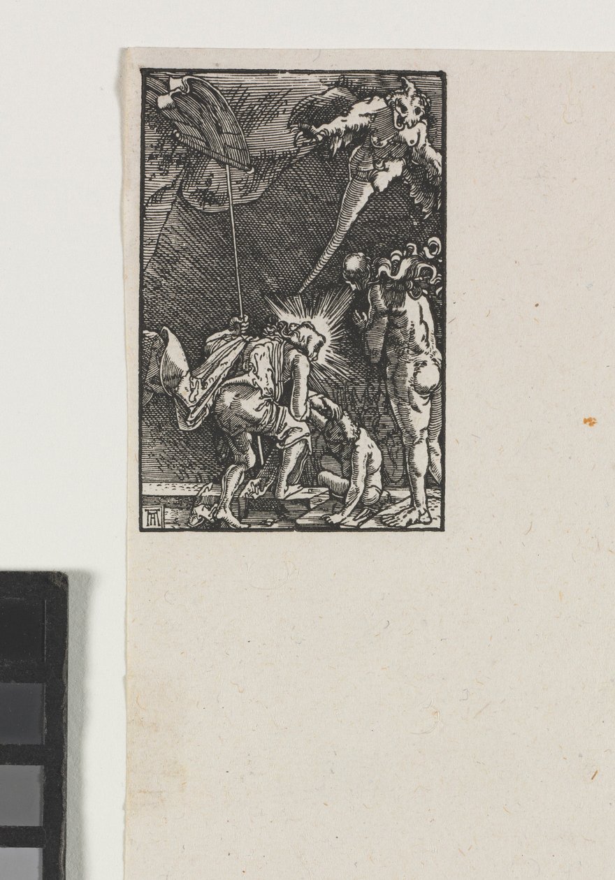 Upadek i odkupienie człowieka: Chrystus zstępujący do piekła, c. 1515. autorstwa Albrecht Altdorfer