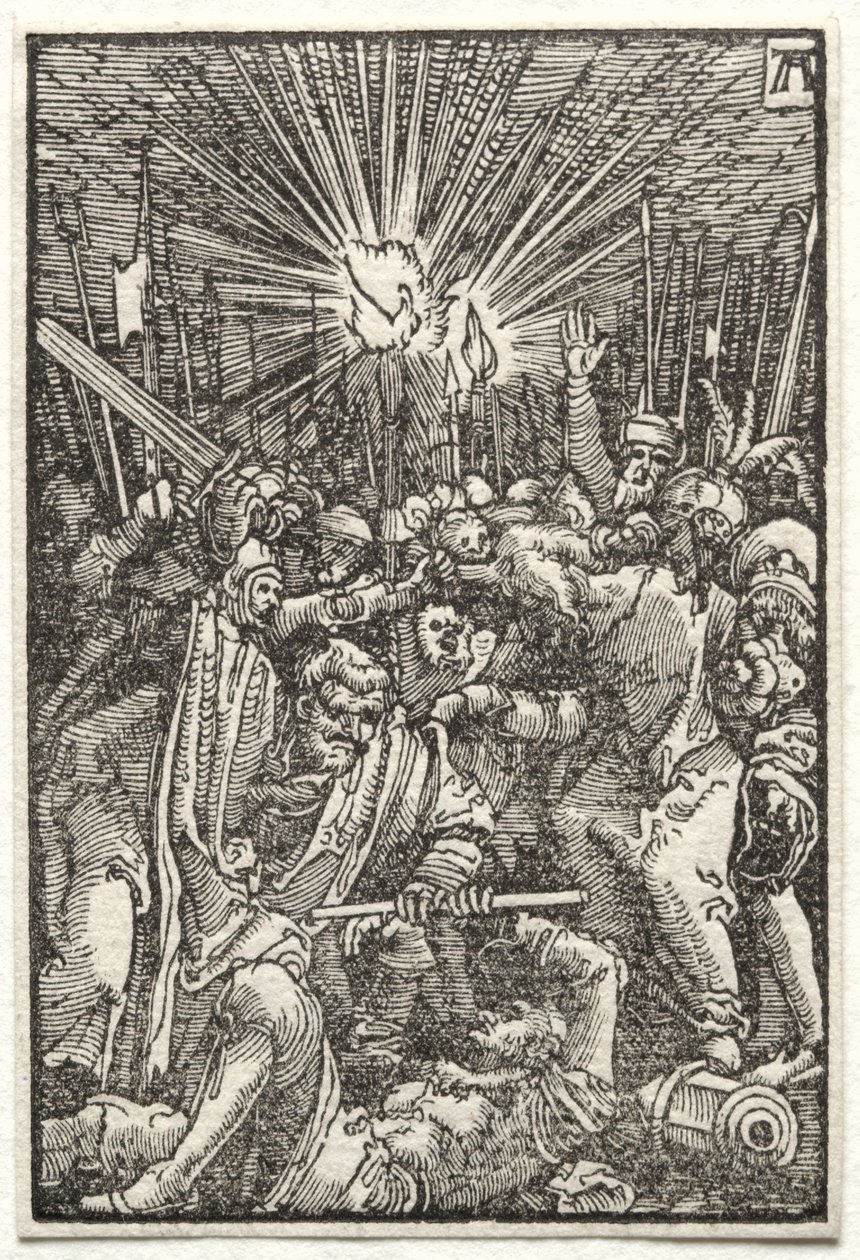 Upadek i odkupienie człowieka: Chrystus wzięty do niewoli autorstwa Albrecht Altdorfer