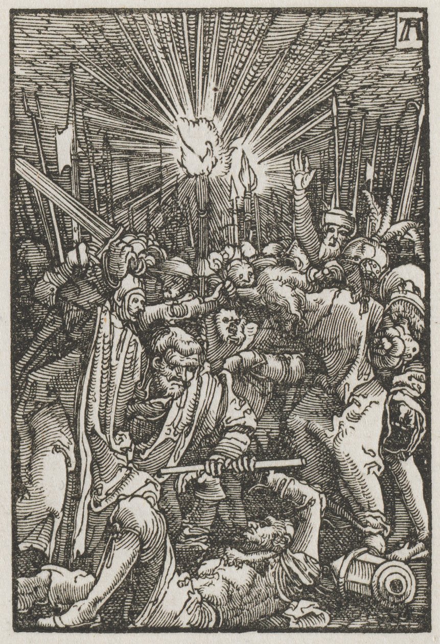 Upadek i odkupienie człowieka: Chrystus wzięty do niewoli autorstwa Albrecht Altdorfer