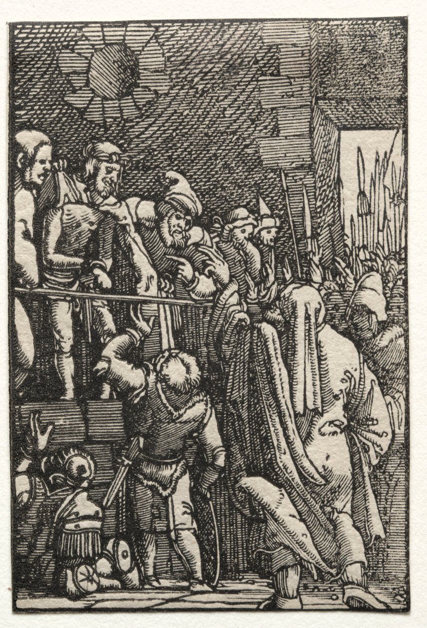 Upadek i odkupienie człowieka: Ecce Homo, c. 1515. autorstwa Albrecht Altdorfer