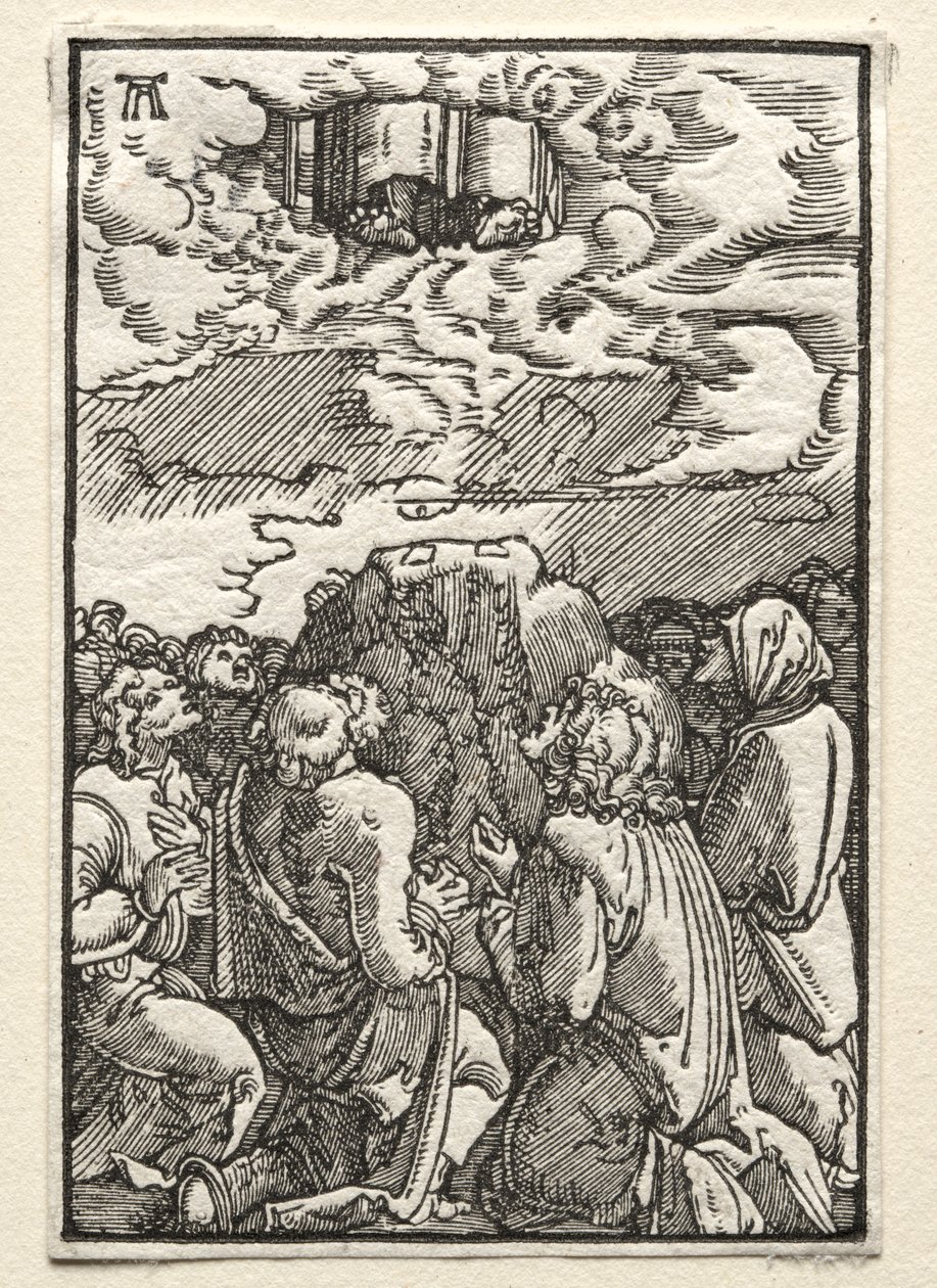 Upadek i odkupienie człowieka: wniebowstąpienie autorstwa Albrecht Altdorfer