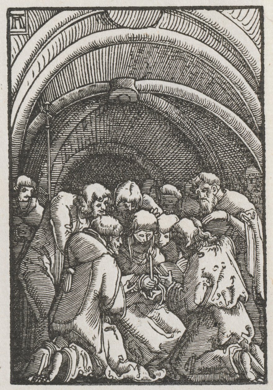 Upadek i odkupienie człowieka: śmierć dziewicy autorstwa Albrecht Altdorfer