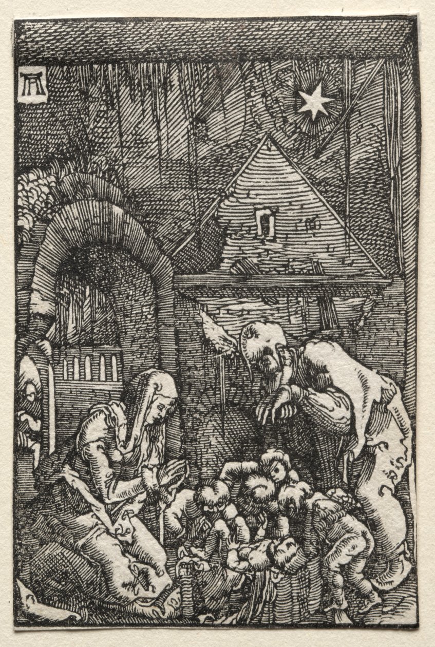 Upadek i odkupienie człowieka: Narodzenia autorstwa Albrecht Altdorfer