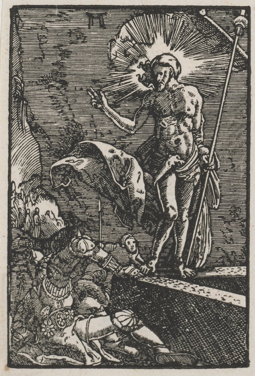 Upadek i odkupienie człowieka: zmartwychwstanie autorstwa Albrecht Altdorfer
