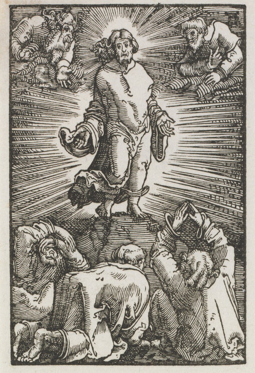 Upadek i odkupienie człowieka: Przemienienie autorstwa Albrecht Altdorfer