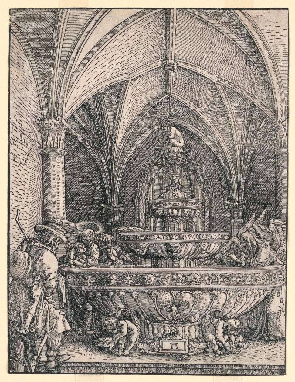 Święta Rodzina w ucieczce do Egiptu autorstwa Albrecht Altdorfer