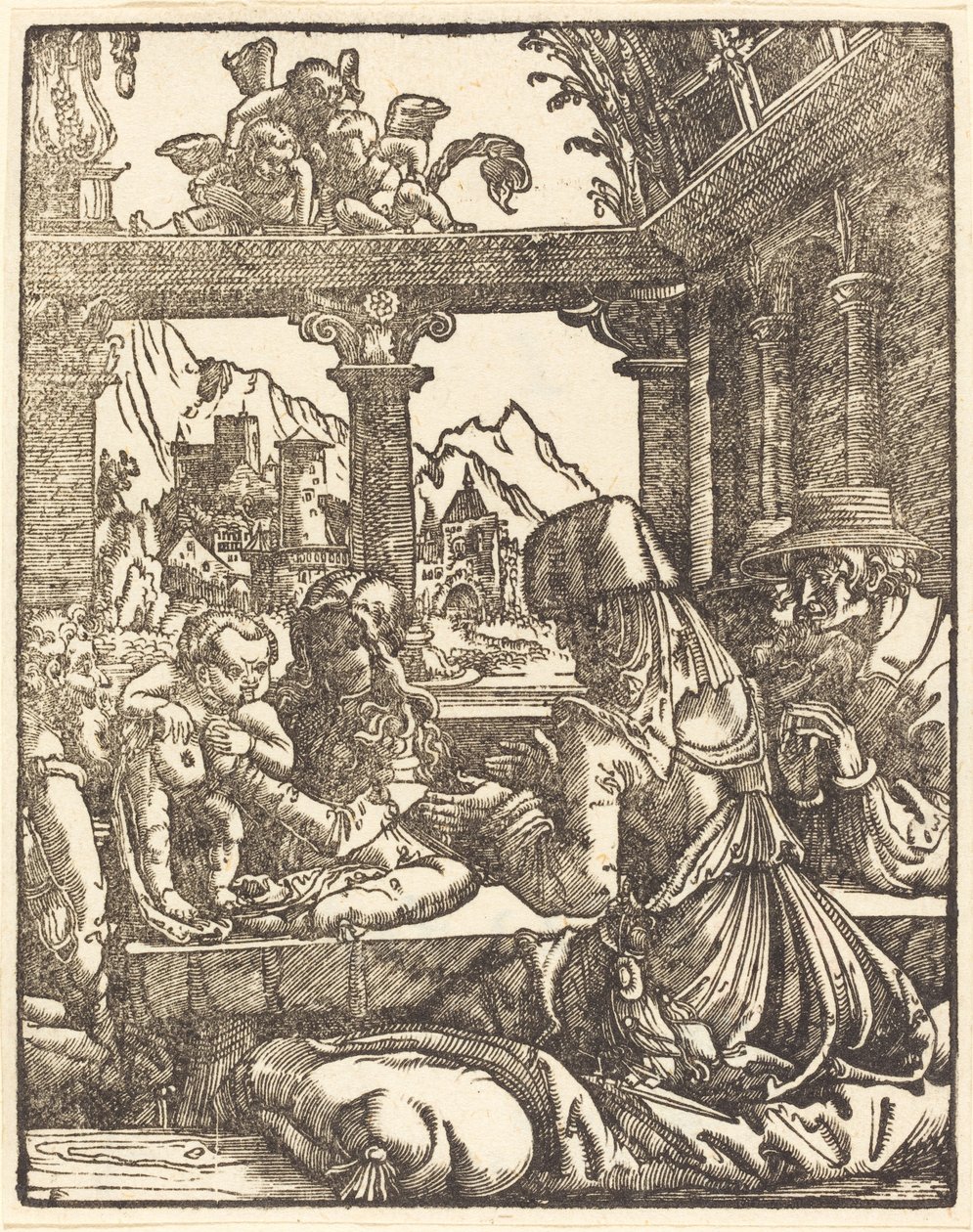 Święte pokrewieństwo autorstwa Albrecht Altdorfer