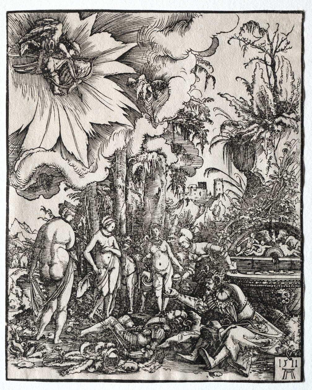 Wyrok Paryża autorstwa Albrecht Altdorfer