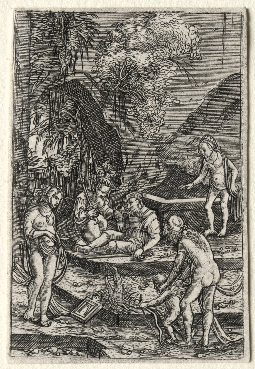 Wyrok Paryża autorstwa Albrecht Altdorfer