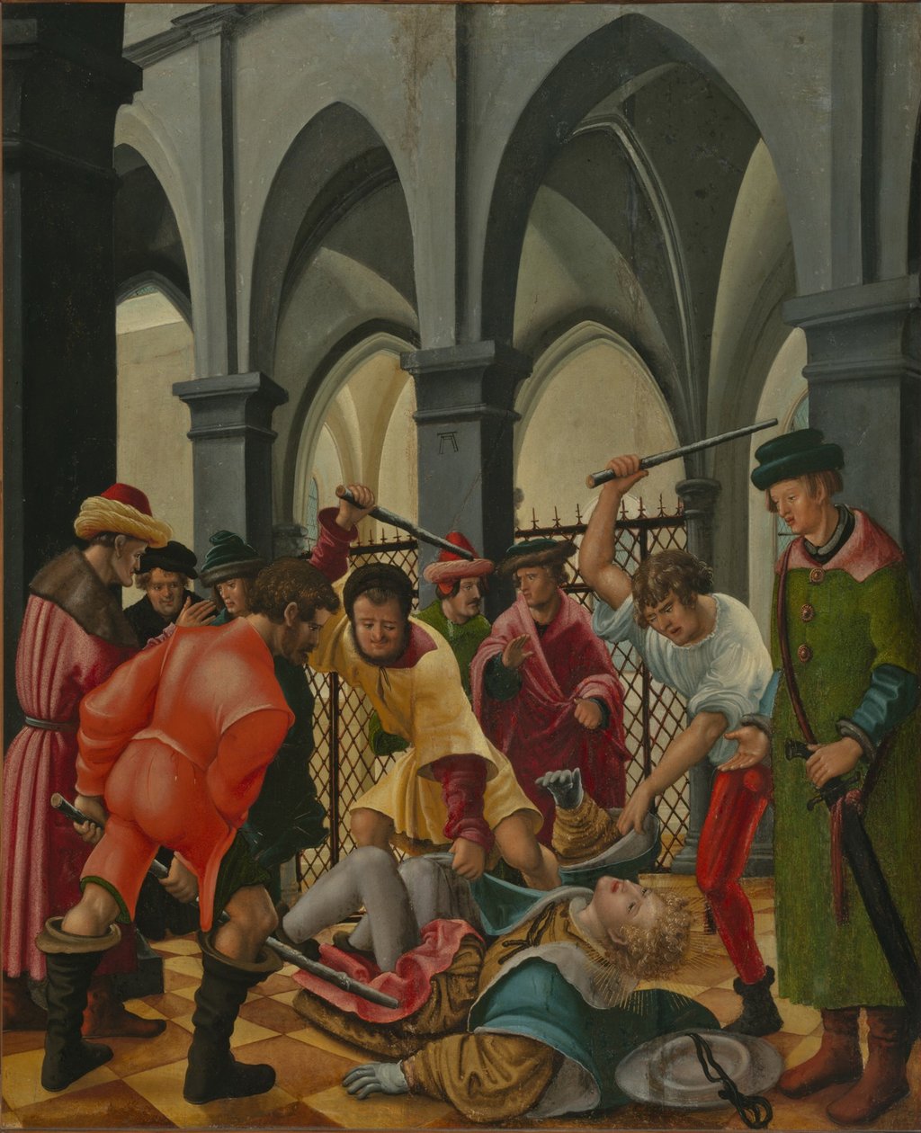 Męczeństwo św. Floriana, ok. 1516-1520. autorstwa Albrecht Altdorfer