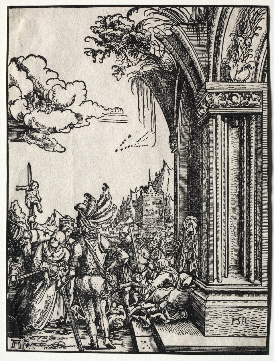 Masakra Niewinnych autorstwa Albrecht Altdorfer