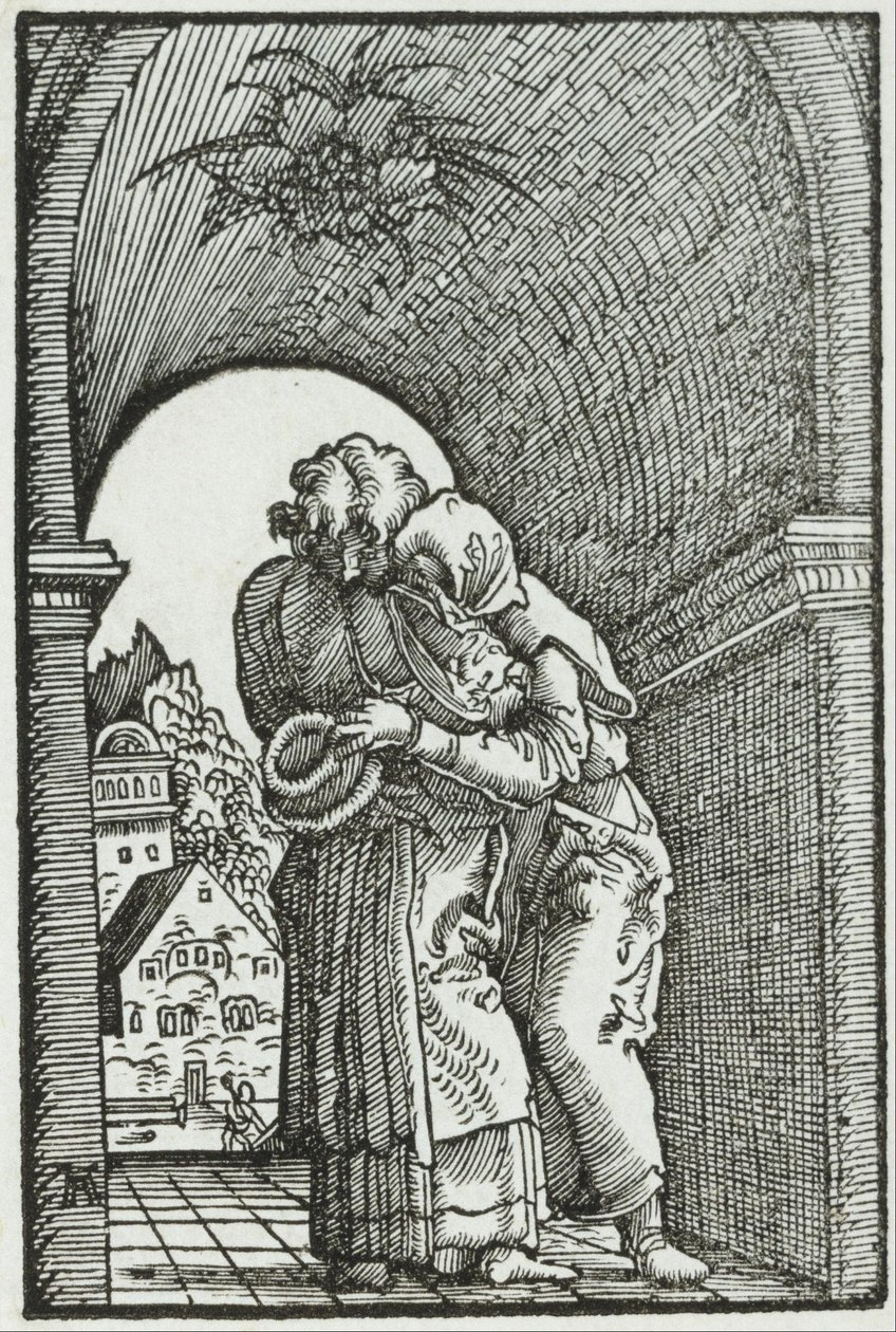 Spotkanie Joachima i Anny autorstwa Albrecht Altdorfer