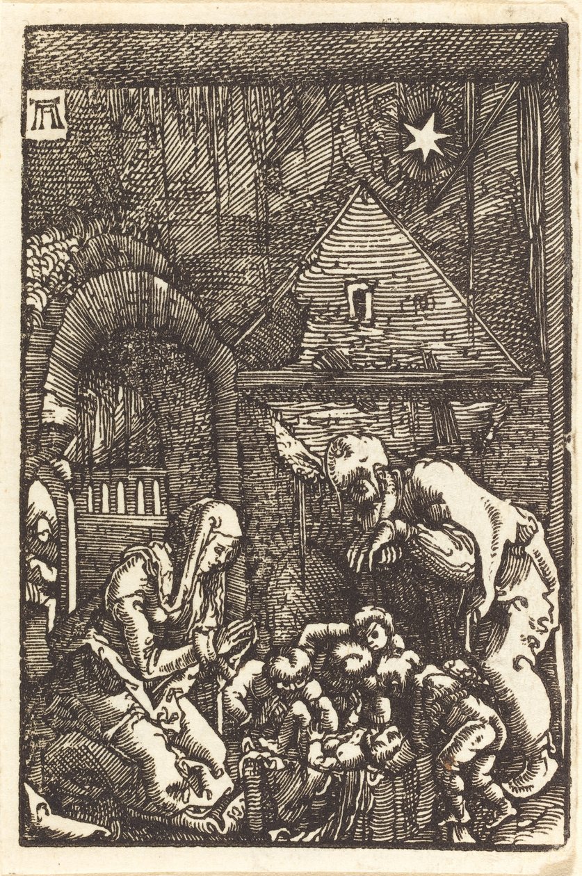 Narodzenie Chrystusa autorstwa Albrecht Altdorfer