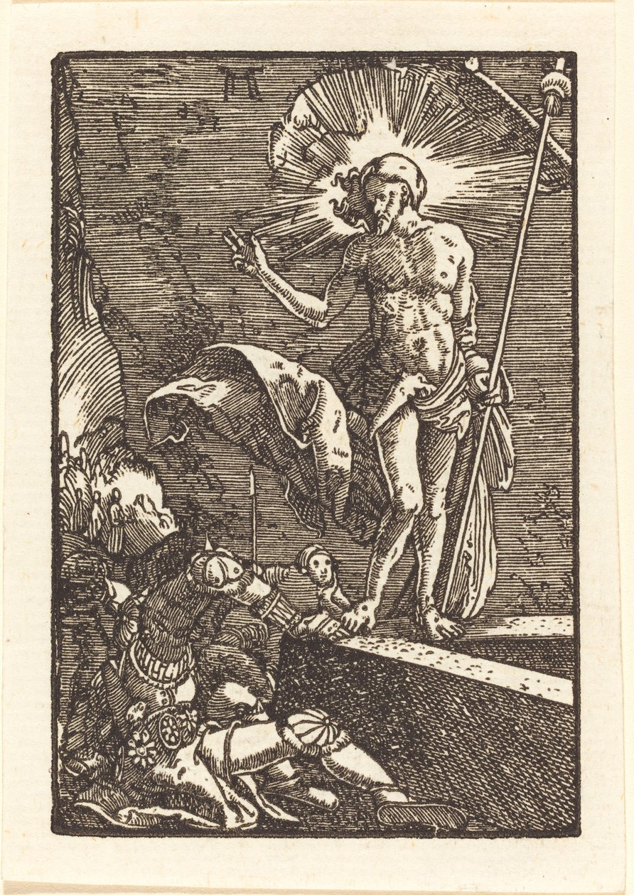 Zmartwychwstanie autorstwa Albrecht Altdorfer