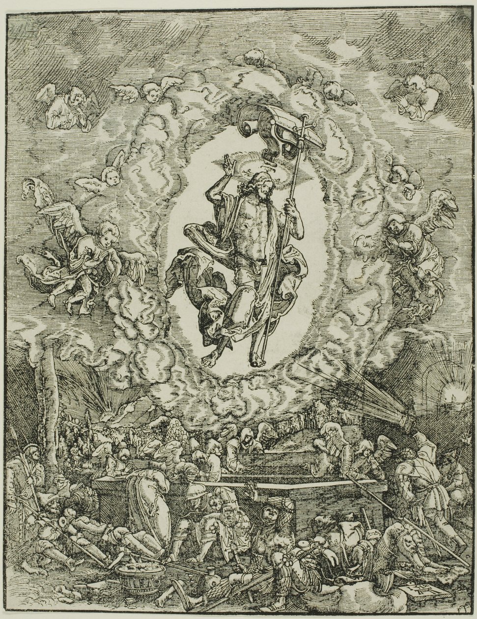 Zmartwychwstanie Chrystusa autorstwa Albrecht Altdorfer