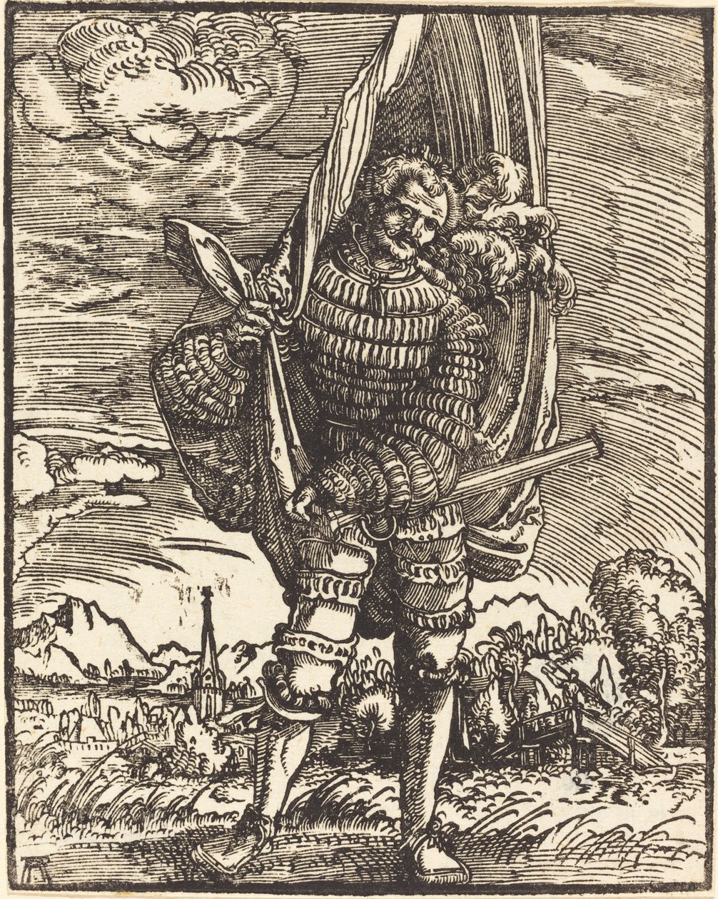 Chorąży autorstwa Albrecht Altdorfer