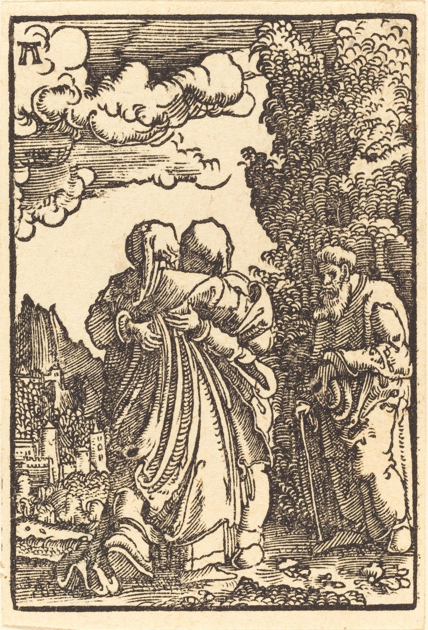 Nawiedzenie Matki Boskiej autorstwa Albrecht Altdorfer