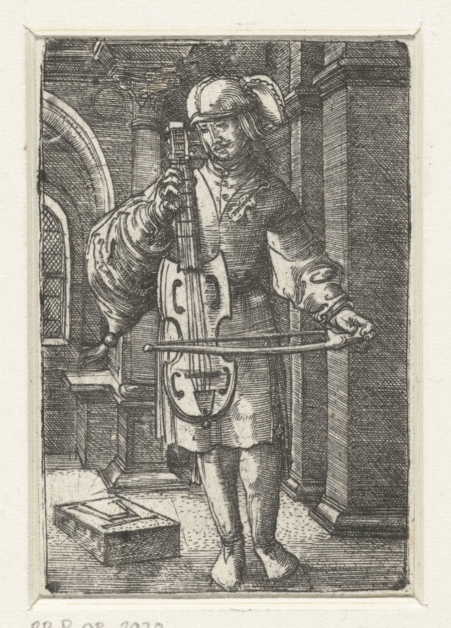 Vedelspeler autorstwa Albrecht Altdorfer