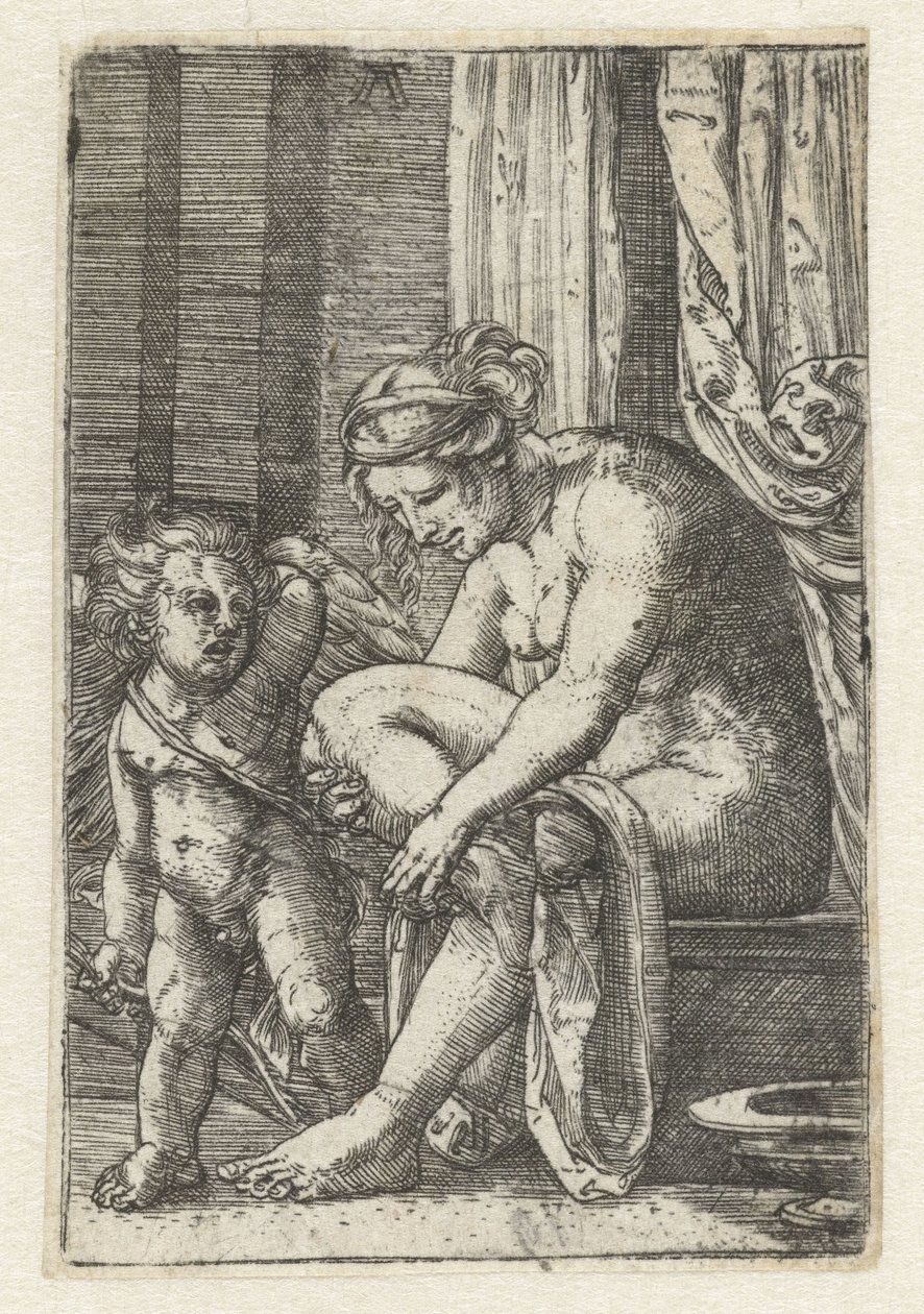 Wenus po kąpieli autorstwa Albrecht Altdorfer