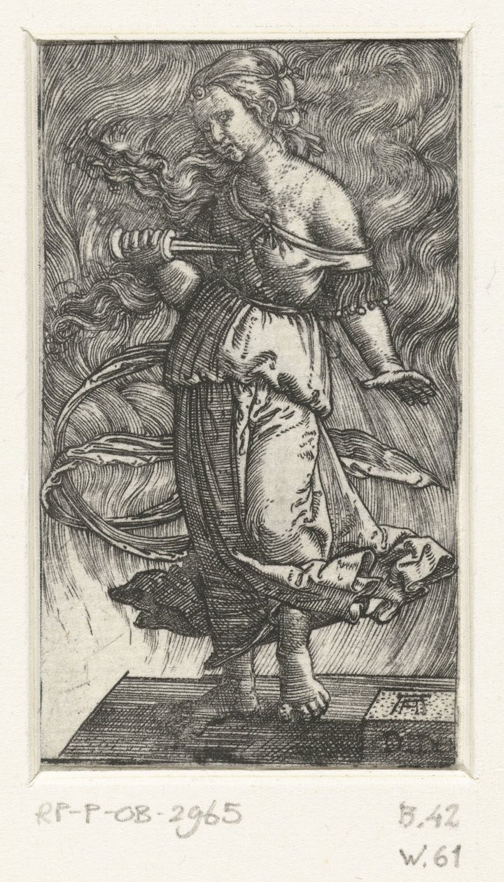 Samobójstwo Dido Dido (tytuł na obiekcie) autorstwa Albrecht Altdorfer