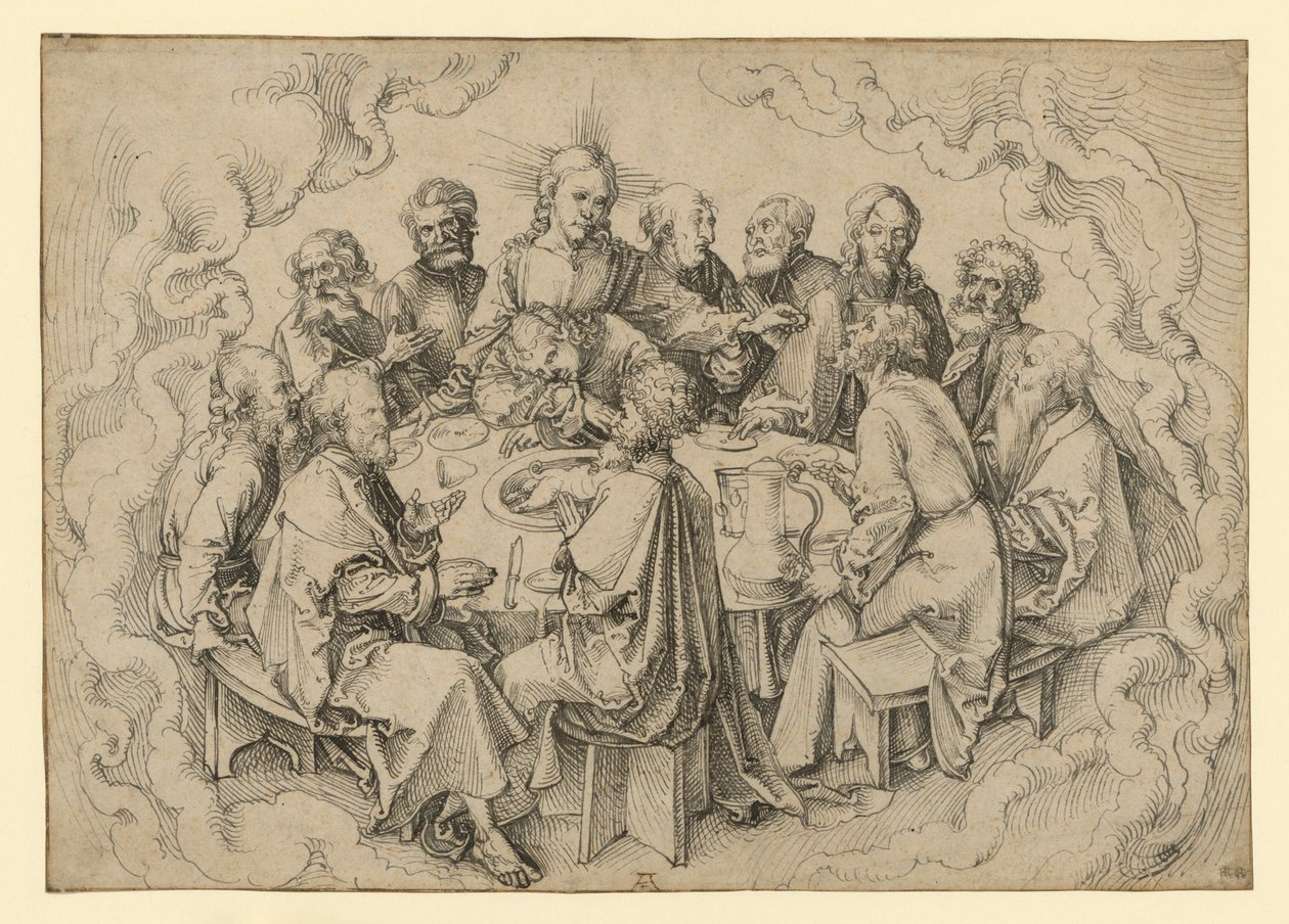 Ostatnia Wieczerza autorstwa Albrecht Dürer