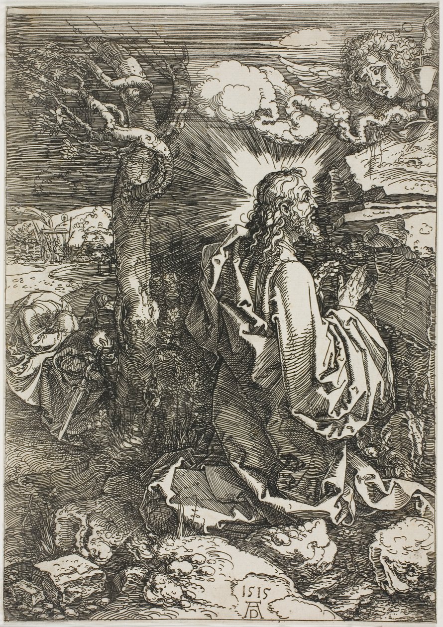 Agonia w ogrodzie autorstwa Albrecht Dürer