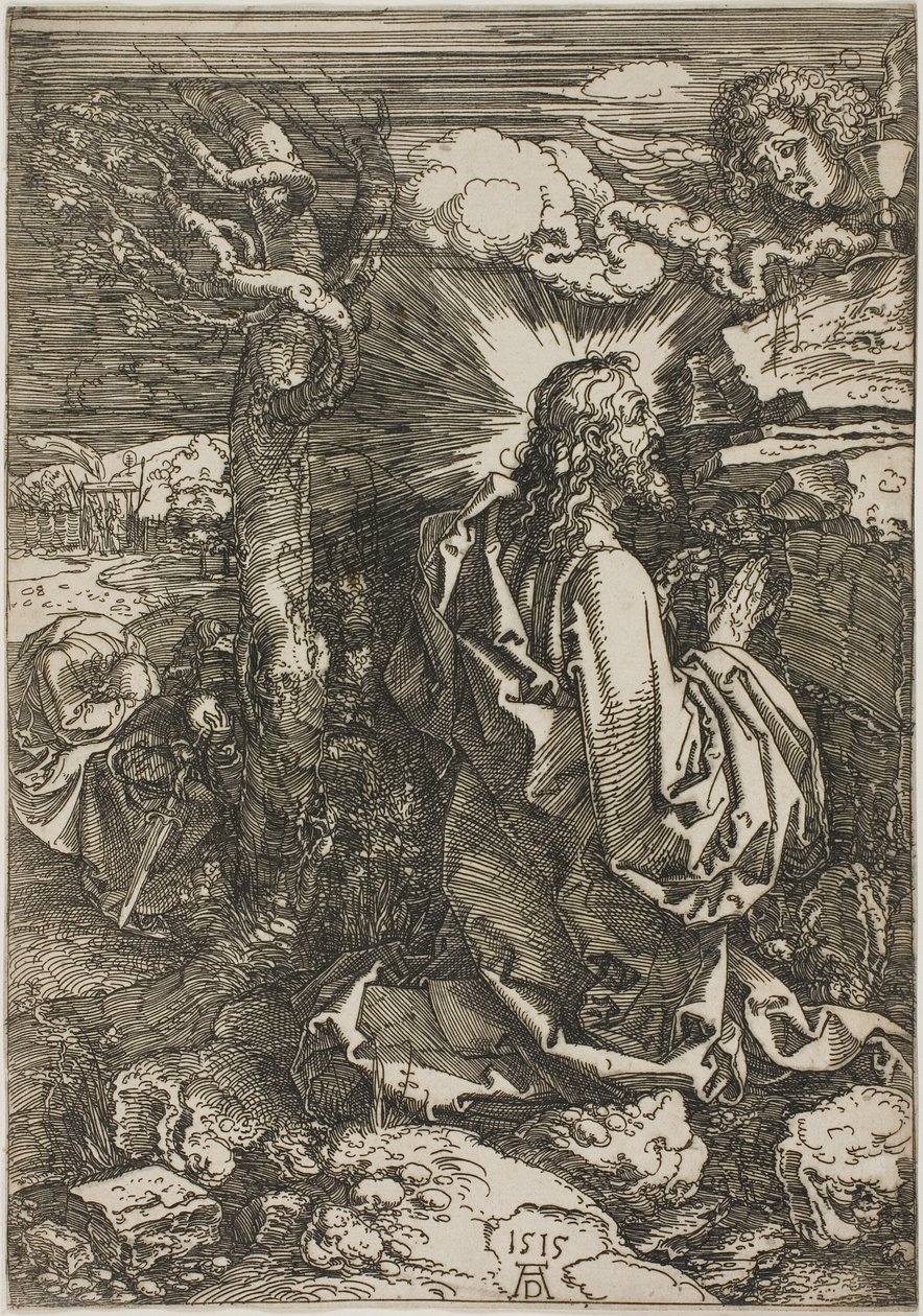 Agonia w ogrodzie autorstwa Albrecht Dürer